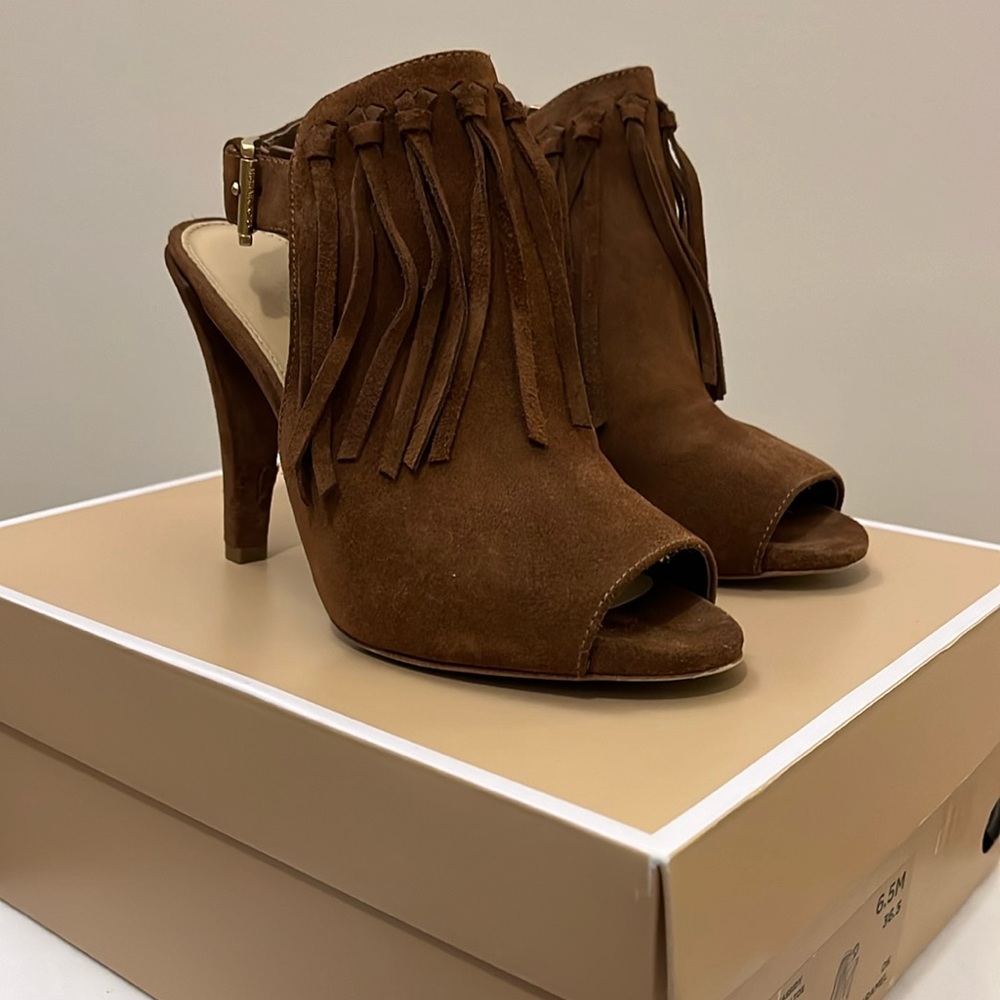 Michael Kors Kassidy Open Toe Bootie